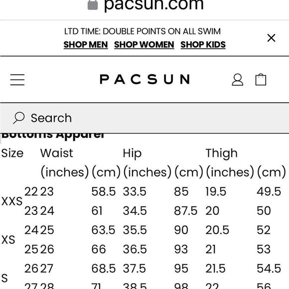 PacSun Mom Distressed Ombre Denim Shorts - Size 24. Mid-high rise - Picture 9 of 10